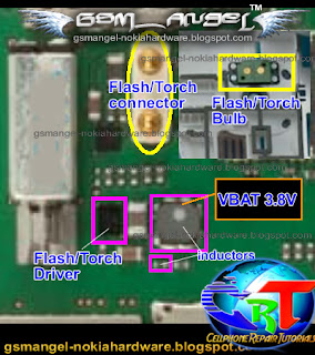 Nokia E5 Camera Flash Light LED