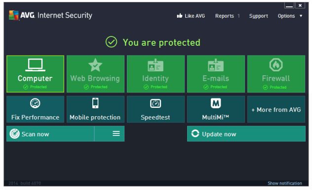 AVG Internet Security 2015