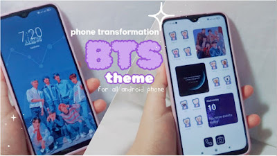 How To Have An Aesthetic Phone 2022 BTS Theme