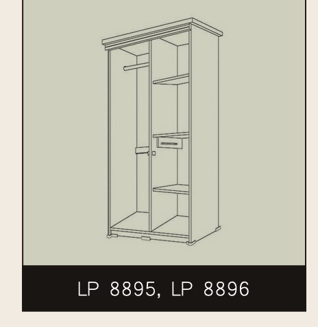 Toko Furniture di Cianjur  LEMARI  PAKAIAN  2PINTU