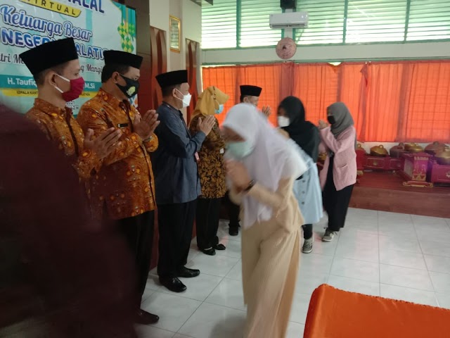 SMA Negeri 3 Salatiga Menyelenggarakan Halalbihalal Virtual