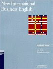 New International Business English Teacher's book