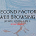 2FWB: Second Factor Web Browsing [Parte 1 de 4] "Second Channels"