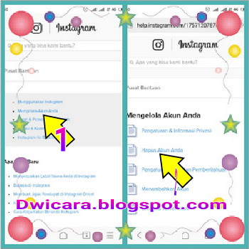 cara menghapus akun instagram 2017