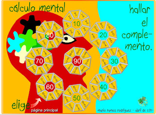  CALCULO MENTAL HALLAR EL COMPLEMENTARIO