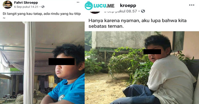 10 Status Galau 'Fahri Skroepp Bocah Sadboy' Ini Lagi Viral