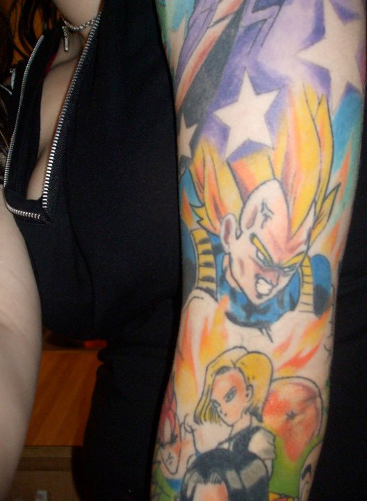 Dragon Ball Z Tattoos