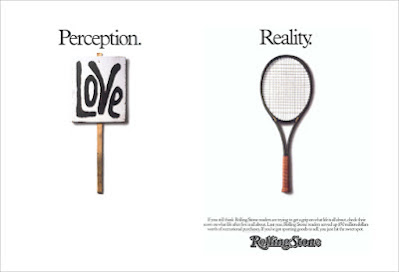 Perception vs Reality - Rolling Stone Ad