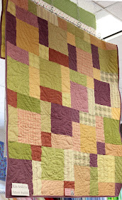 Split Nine Patch quilt