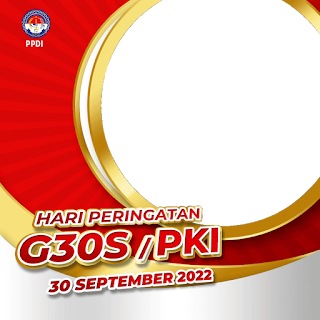 Link Twibbon Peringatan G30S PKI Bersama PPDI 2022