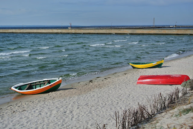 Hel poza sezonem, jak wyglądają plaże 