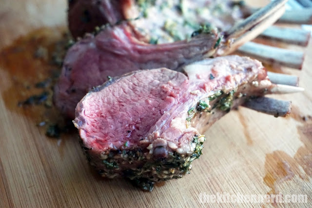 Roasted Lamb Rack | The Kitchen Nerd