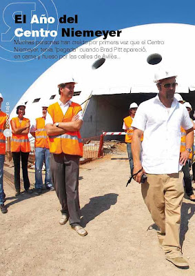 brad pitt visita niemeyer