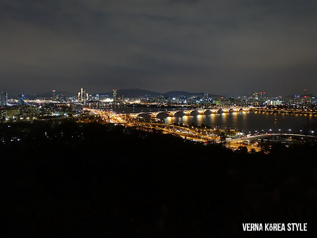 韓國, 景點, 首爾, 賞楓, 夜景, 天空公園,藍天公園,芒草