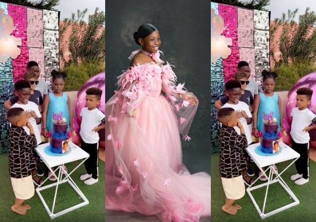 Davido Absent as Sophia Momodu Throws Birthday Party for Their 9 Years Old Imade