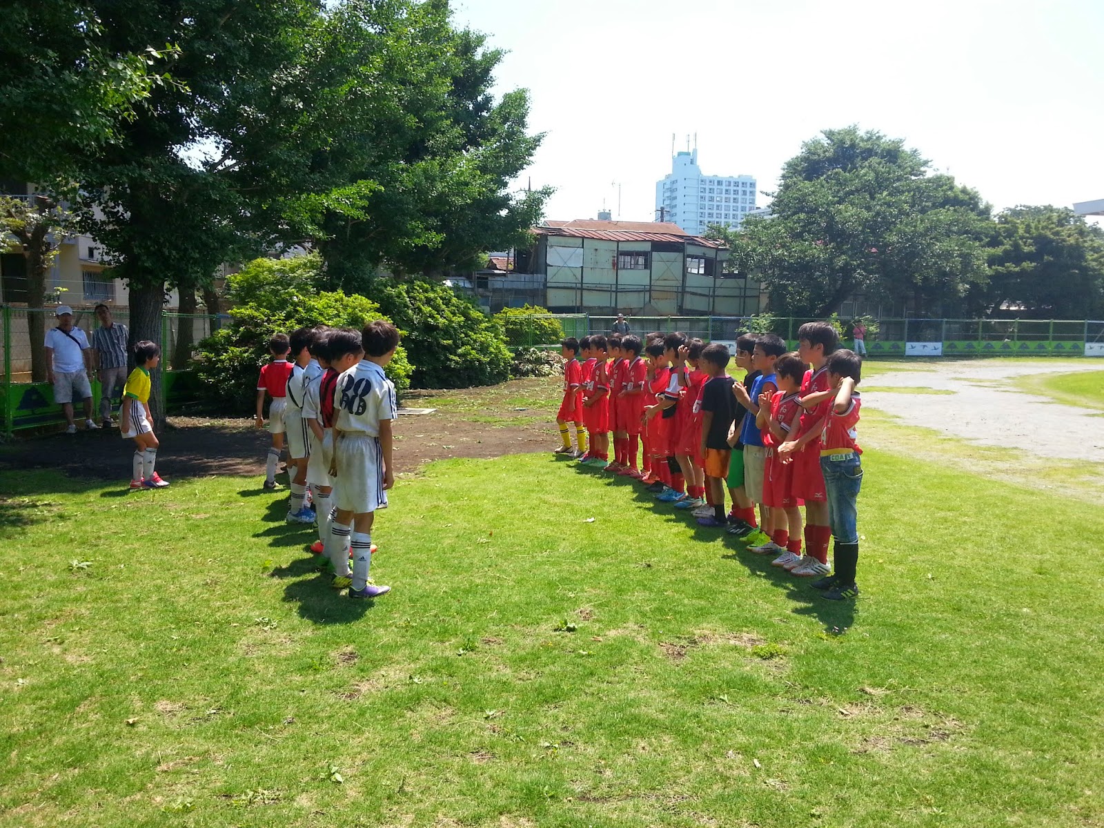 和田ブルドッグサッカークラブ 4年練習試合ｖｓ ｍｉｐ Fc 6月15日１０６遊び場