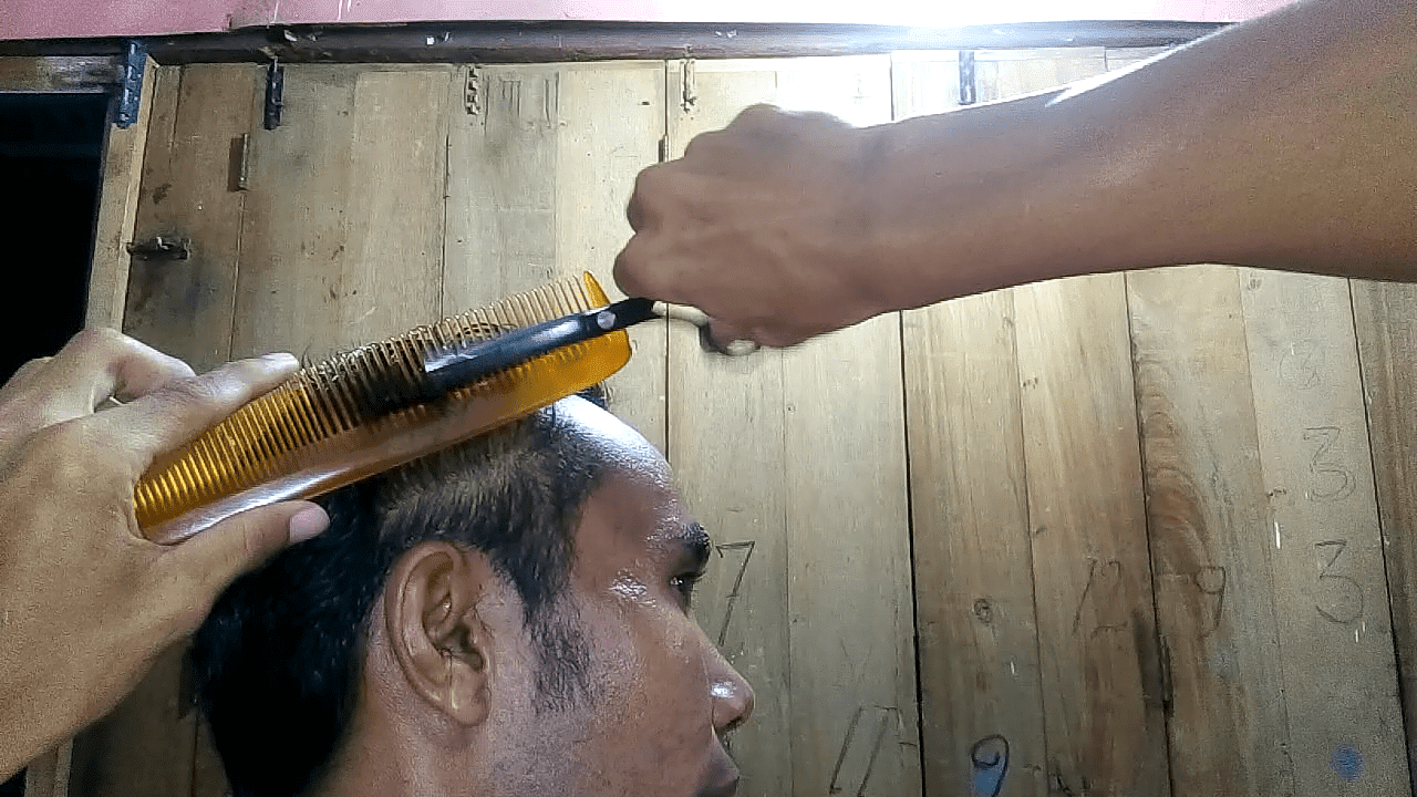  Cukuran  rambut  rapi INFO NONGOL