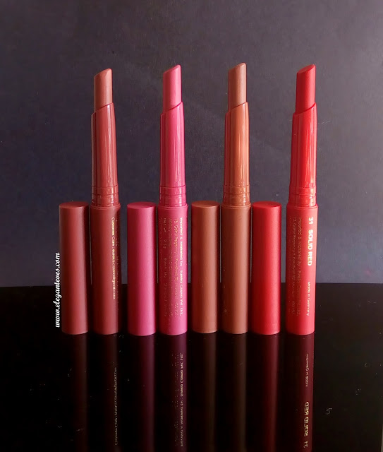 Review of Miss Claire Long Lasting Matte Lipsticks