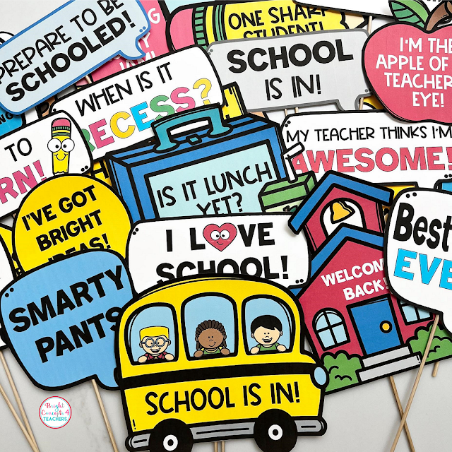 Back to School Signs and Bulletin Board Ideas