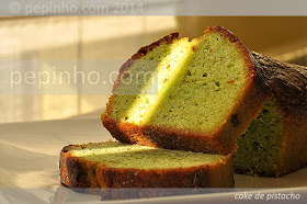 Cake de pistacho