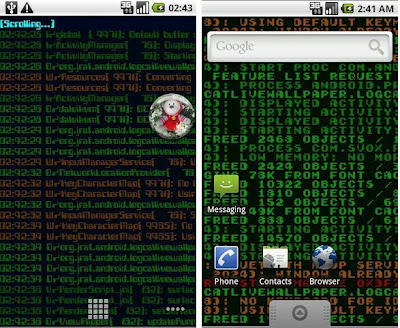 Logcat Android Live Wallpaper