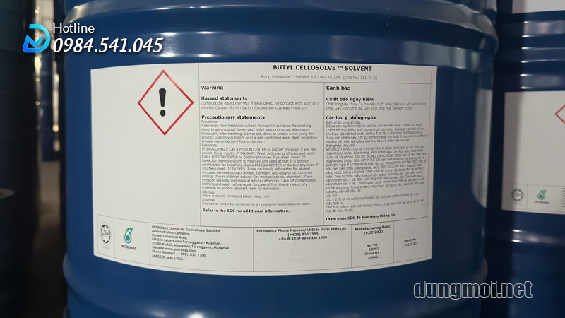 Butyl Cellosolve™ (BCS) của PETRONAS