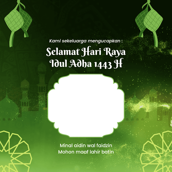 Link Twibbonize Ucapan Selamat Hari Raya Qurban Idul Adha - Lebaran Haji - 10 Dzulhijjah 1443 H 2022 id: iduladha-slab-04