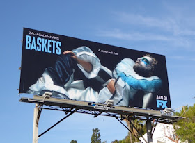 Baskets season 1 TV billboard