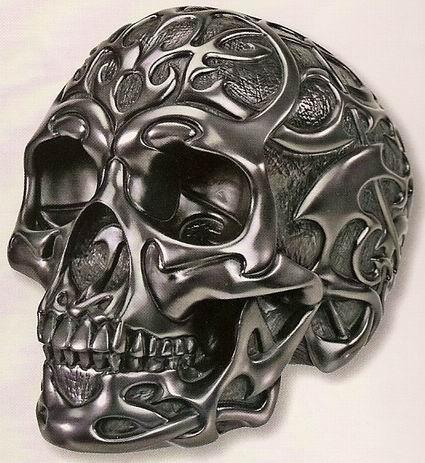 Cyborg Skull Tribal