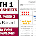 LEARNING ACTIVITY SHEETS in MATH 1 (Quarter 1: Week 2) Free Download