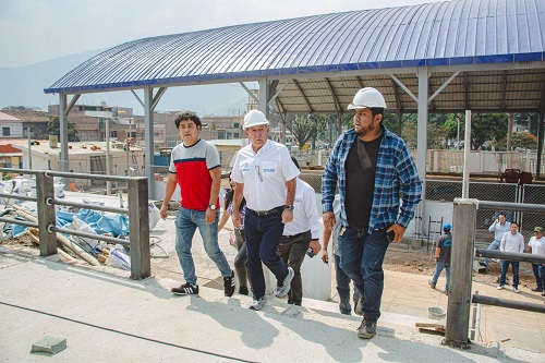 Huánuco: Parque San Pedro presenta 85 % de avance de ejecución