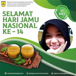 Ragam Twibbon atau Bingkai Foto Hari Jamu Nasional, pada tanggal 27 Mei 2022