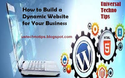 How to Build a Dynamic Website for Your Business, Building a Dynamic Website for your Business:  Building a site for your business is an extraordinary thought. It is an incredible approach to acquaint potential new clients with your business or group.  Having a site for your business is a decent approach to keep your clients/individuals cutting-edge on late news and occasions. Planning a powerful site is generally simple however there are a couple of things which you should remember.  These basic hints can enable you to make a lovely, utilitarian and prominent site for your work.