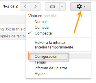 configurar gmail 