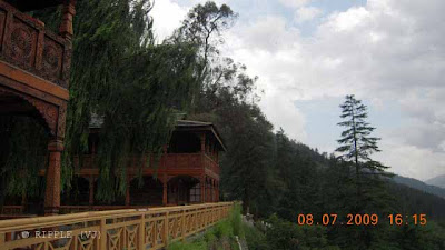 Naggar Castle is situated on the left bank of river Beas at an altitude of 1851m, above sea level. Naggar - an ancient town commands an extensive views, especially of the north west of the valley. Naggar was the former capital of Kullu about 1460 years. It was founded by Raja Visudhpal and continued as a headquarters of the State until the capital was transferred to Sultanpur (Kullu) by Jagat Singh probably by 1460 A.D. Today this ancient and beautiful place is a popular tourist spot in the Kullu valley which has many legends and attractions.  The Castle was converted into a rest house about hundred years back and in 1978 this ancient building was handed over to HPTDC to run as a heritage hotel. This medieval Castle was built by Raja Sidh Singh of Kullu around 1460 A.D., the hotel over looks the Kullu Valley and apart from the spectacular view and superb location, this has the flavor of authentic western Himalayan architecture. Here a gallery houses the paintings of the Russian artist Nicholas Reorich, Naggar also has three other old shrines. Hotel Castle is an unique medieval stone and wood carvings now a HPTDC heritage hotel. It offers a grand view of the valley: Posted by Ripple (VJ) : ripple, Vijay Kumar Sharma, ripple4photography, Frozen Moments, photographs, Photography, ripple (VJ), VJ, Ripple (VJ) Photography, Capture Present for Future, Freeze Present for Future, ripple (VJ) Photographs , VJ Photographs, Ripple (VJ) Photography : 