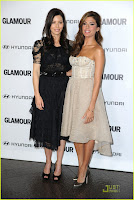 Jessica Biel and Eva Mendes Glamour Reel Moments Event Pics