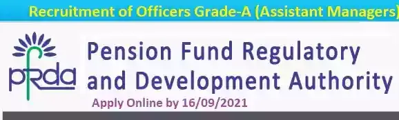 PFRDA Officer Assistant Manager Recruitment 2021