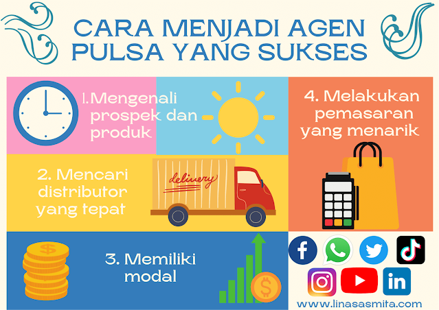 Cara menjadi Agen Pulsa yang Sukses