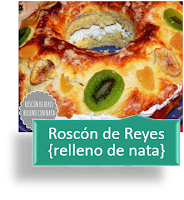 ROSCÃ“N DE REYES RELLENO DE NATA VEGETAL