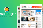 True Mag Newspaper Blogger Template