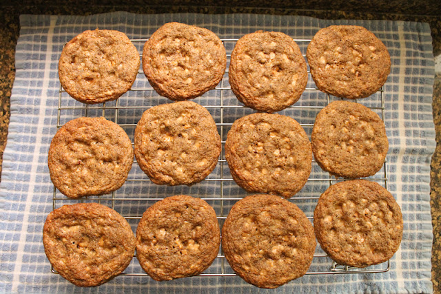 Food Lust People Love: Buckwheat toffee cookies are chewy, sweet and delicious. As an added bonus, if such a thing matters to you, they are naturally gluten free.