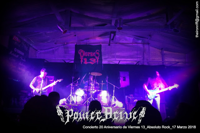 Powerdrive - 20 Años de Heavy Metal en Paraguay - Concierto 20 Aniversario de Viernes 13