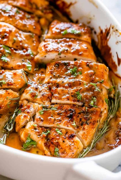 Baked Honey Mustard Chicken