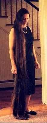 Women In Very Long Hair