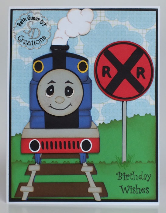 Download Beth's Beauties: Thomas the Train Card