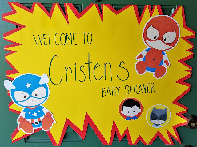 Super Hero Baby Shower