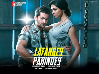 Lafangey Parindey DVD Poster Screenshots Hindi movie wallpapers photos CD covers review stills Neil Nitin Mukesh, Deepika Padukone