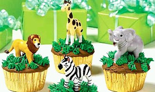 Cupcakes Animales de la Selva