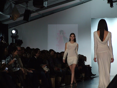 Evan Biddell collection at LO'real fashion week in Toronto