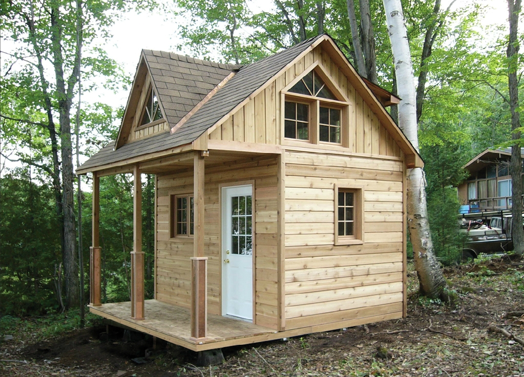 Small Prefab Homes - Prefab Cabins, Sheds, Studios: Cedar 